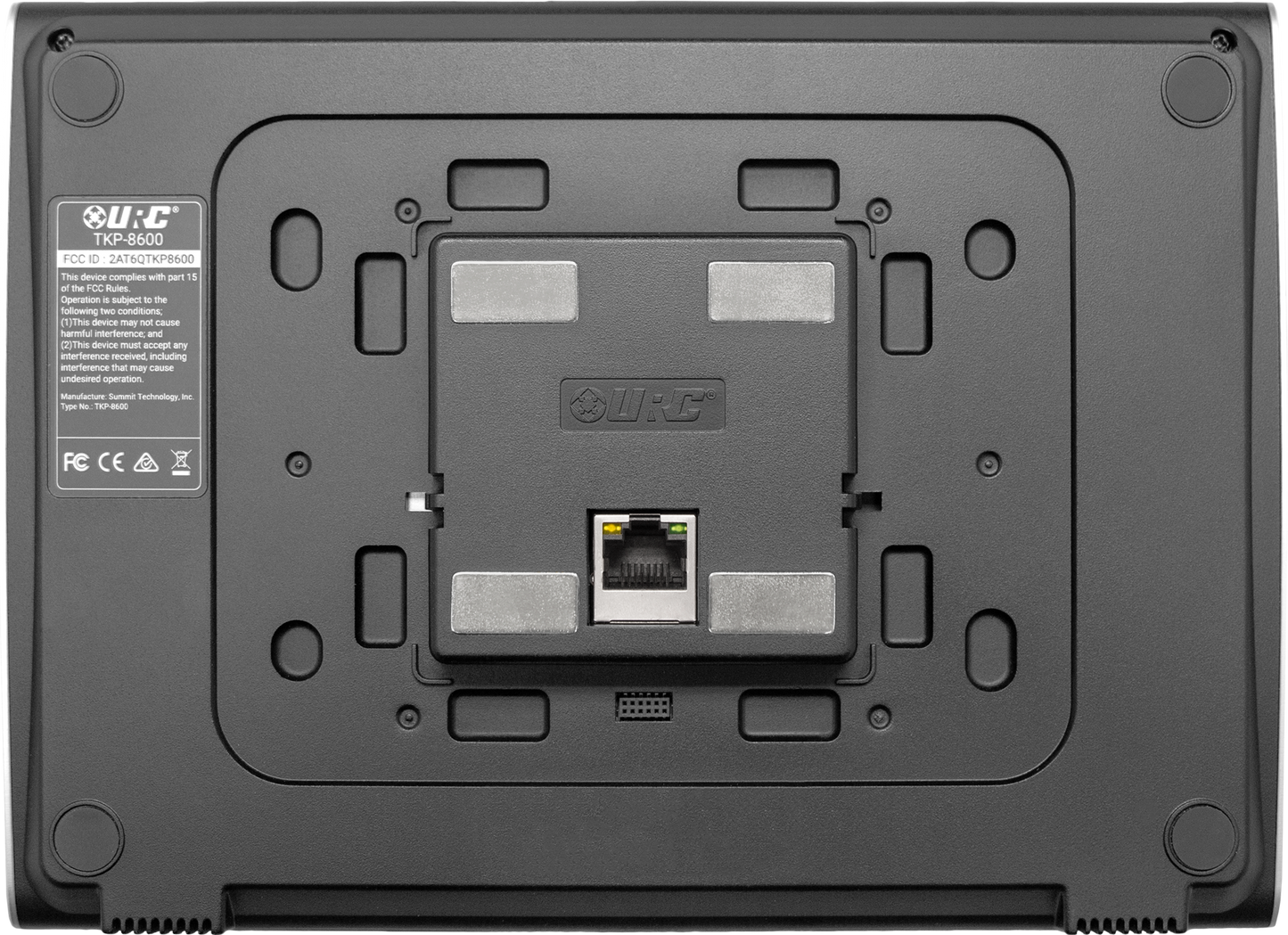 URC TKP-8600 In Wall Touch Screen Controller