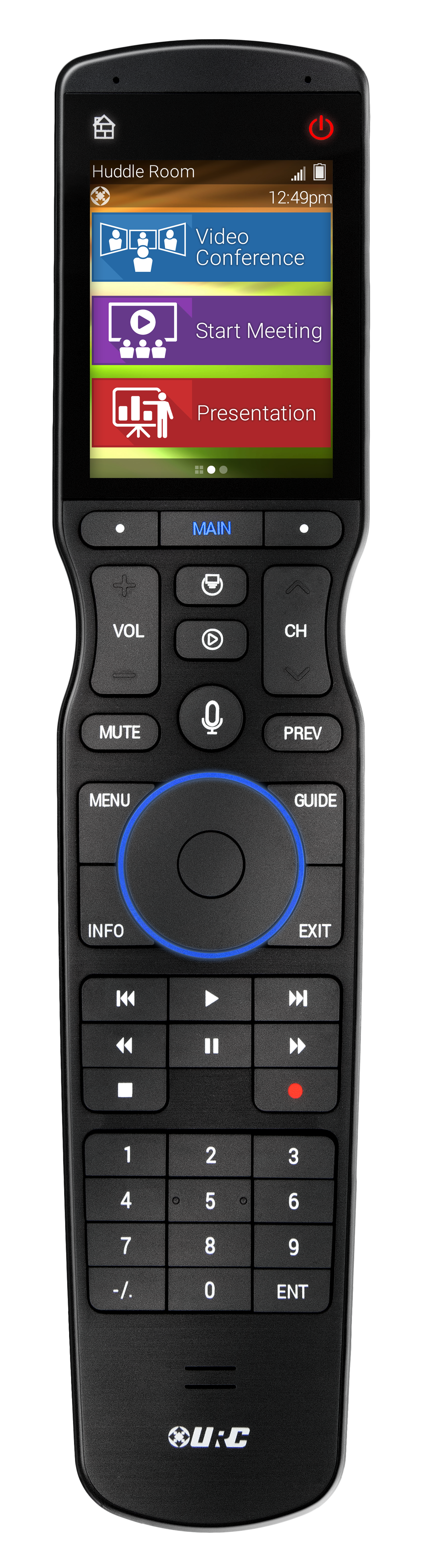 URC TRC-1480 Premium, Wi-Fi Handheld Remote with Voice Control