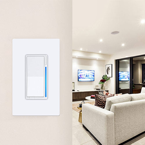 URC LT Z-Wave Dimmer or Switch with White Paddle LT-3300-WH