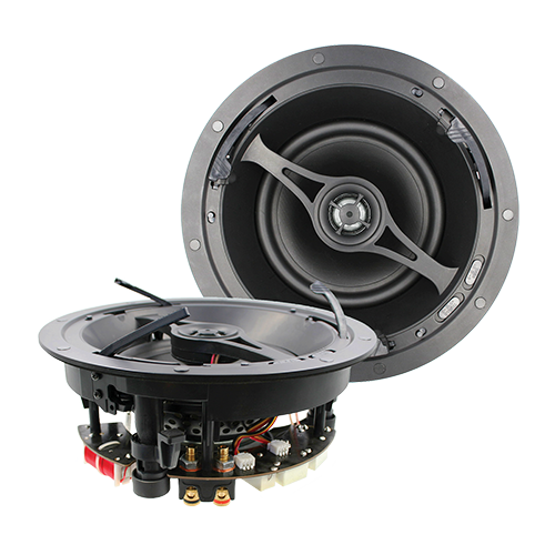 URC SP-6LE In-Ceiling 6.5" Speakers Polypropylene Woofer, Silk Dome Tweeter (Pair)