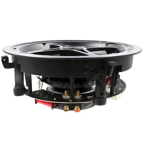 URC In-Ceiling 8" Speakers Woven Woofer, Aluminum Dome Tweeter (Pair) SP-8EX