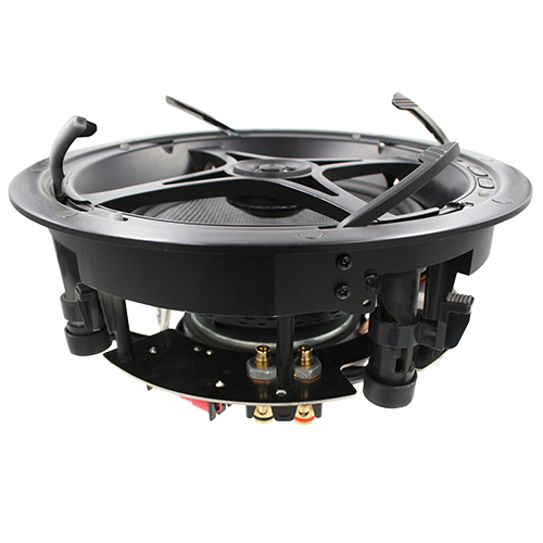 URC In-Ceiling 8" Speakers Woven Woofer, Aluminum Dome Tweeter (Pair) SP-8EX